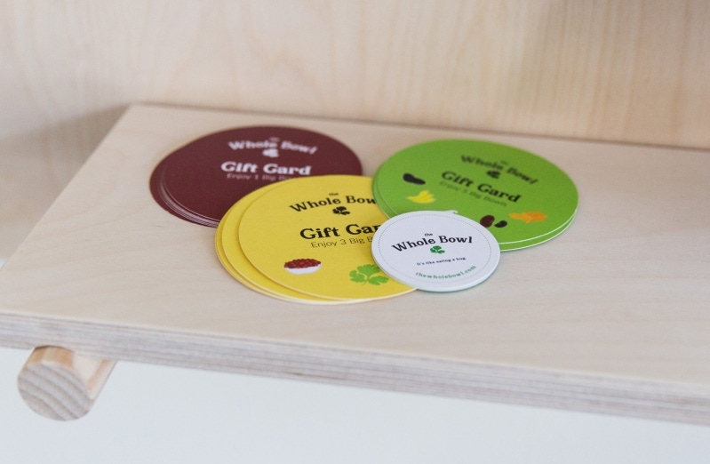 The Whole Bowl coasters.