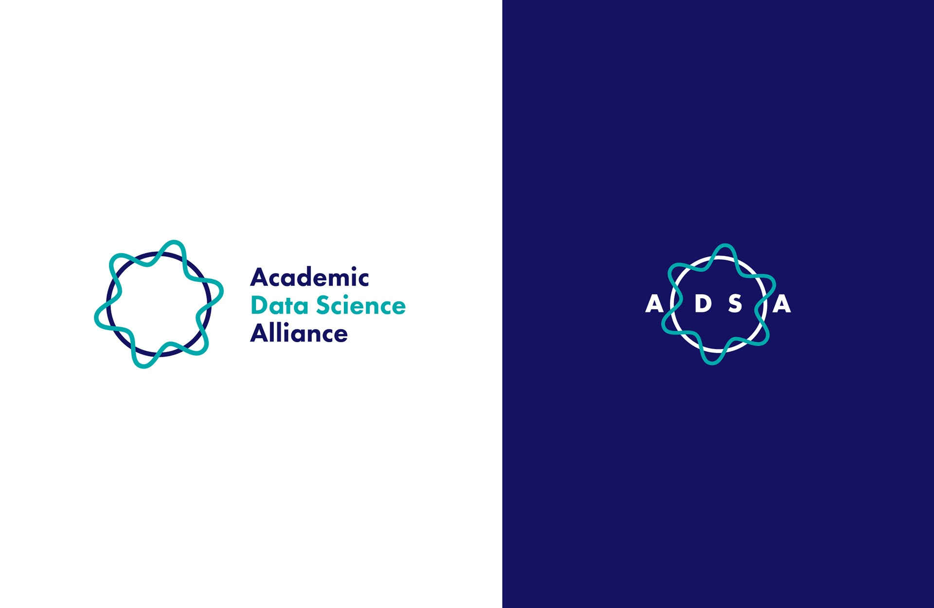 The full ADSA logo with the full organization title spelled out (Academic Data Science Alliance) and a logo bug with the acronym embedded (ADSA)