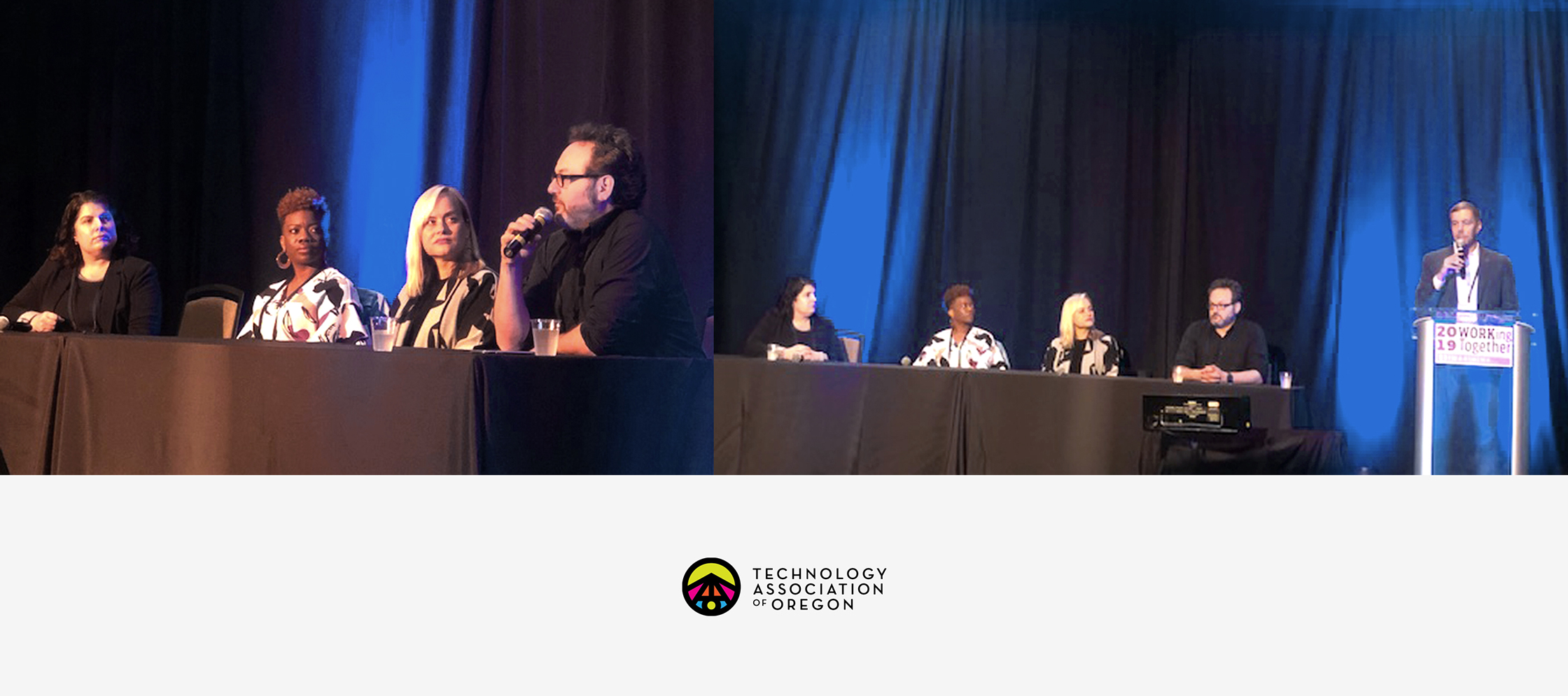 Scott Smith speaking at a conference.