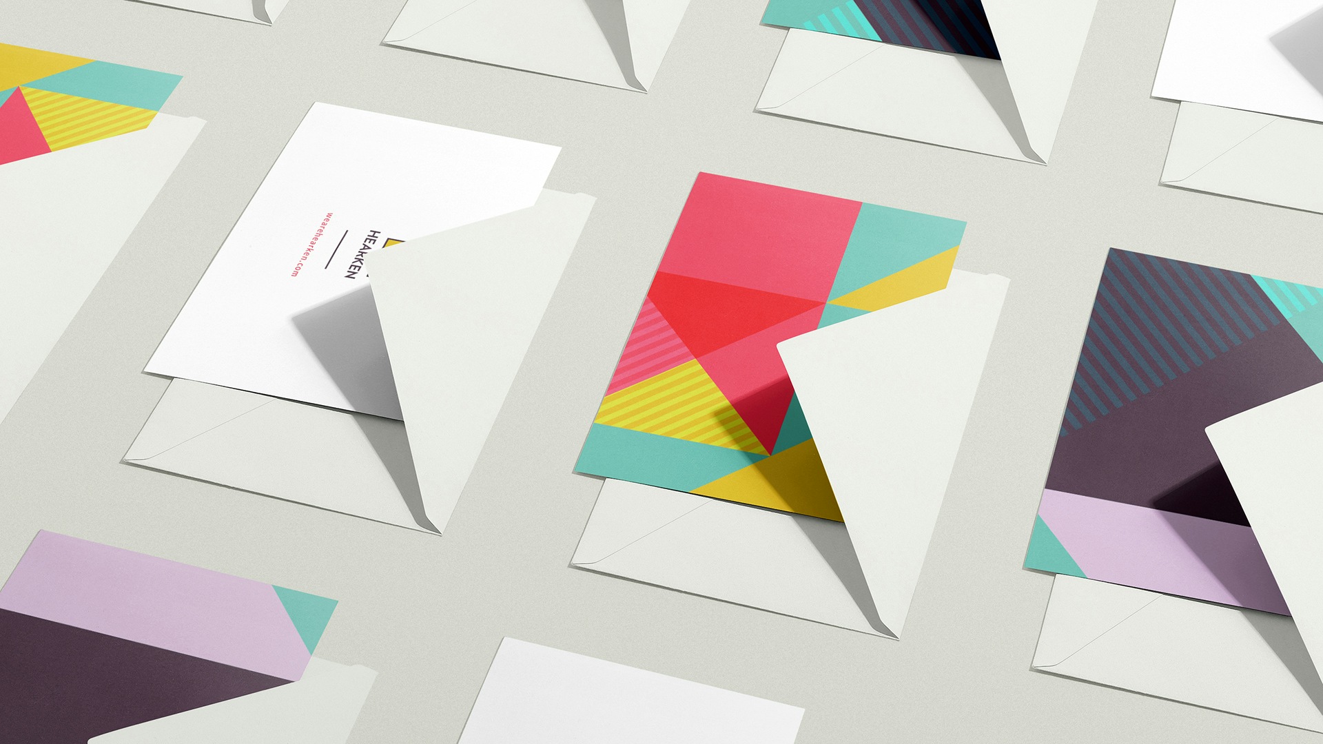 Greeting card designs for Hearken.