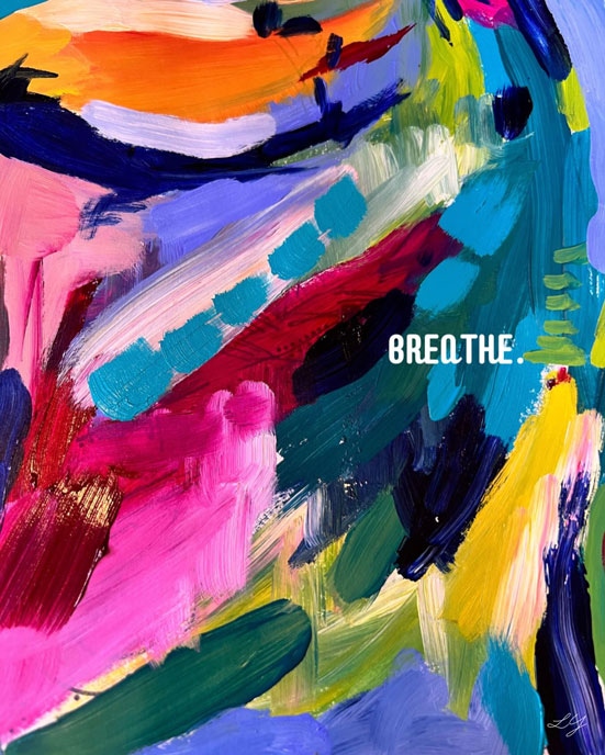 Breathe by Lauren Young Art
