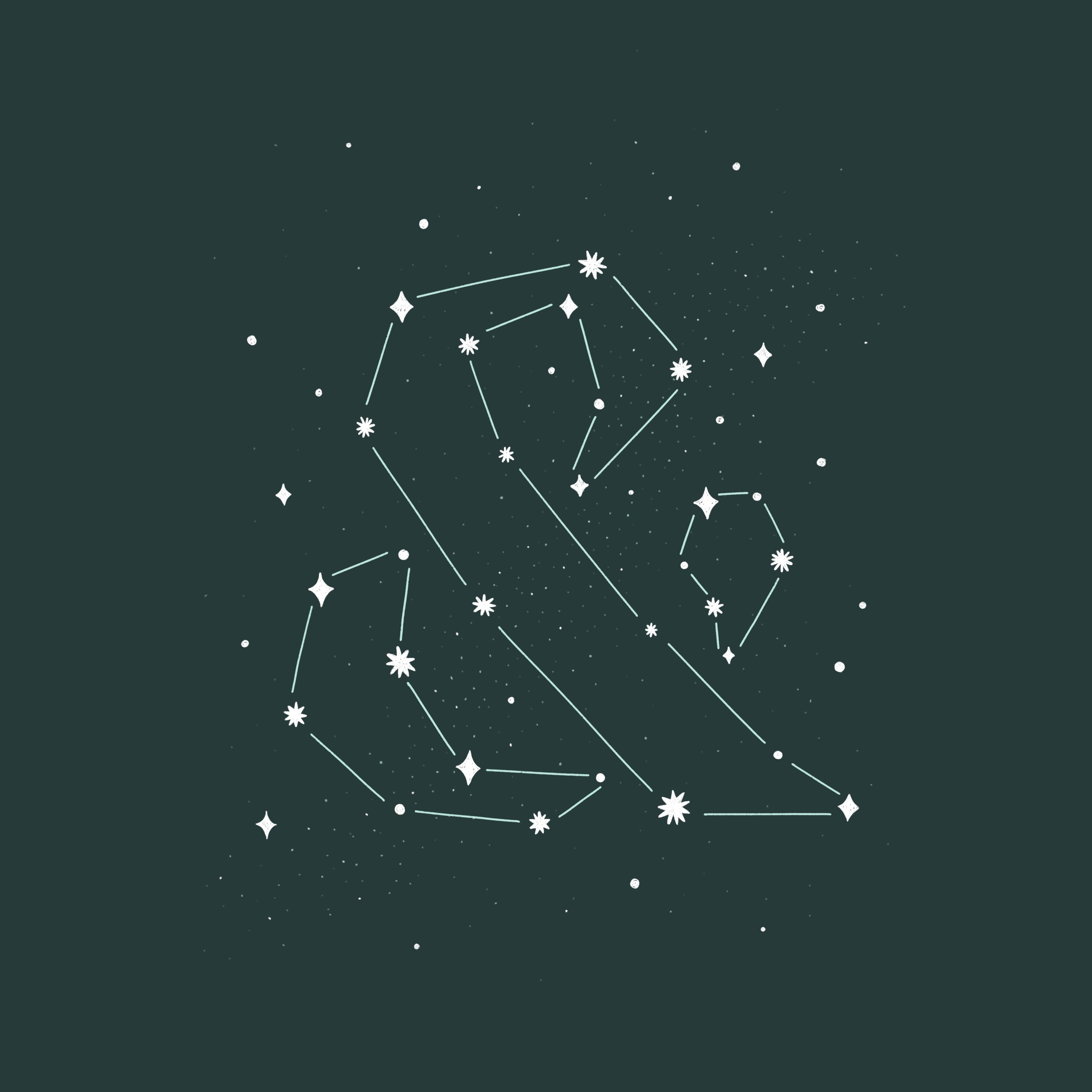 Ampersands with stars 